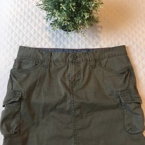 Army Green Lucky Brand Skirt 🍀